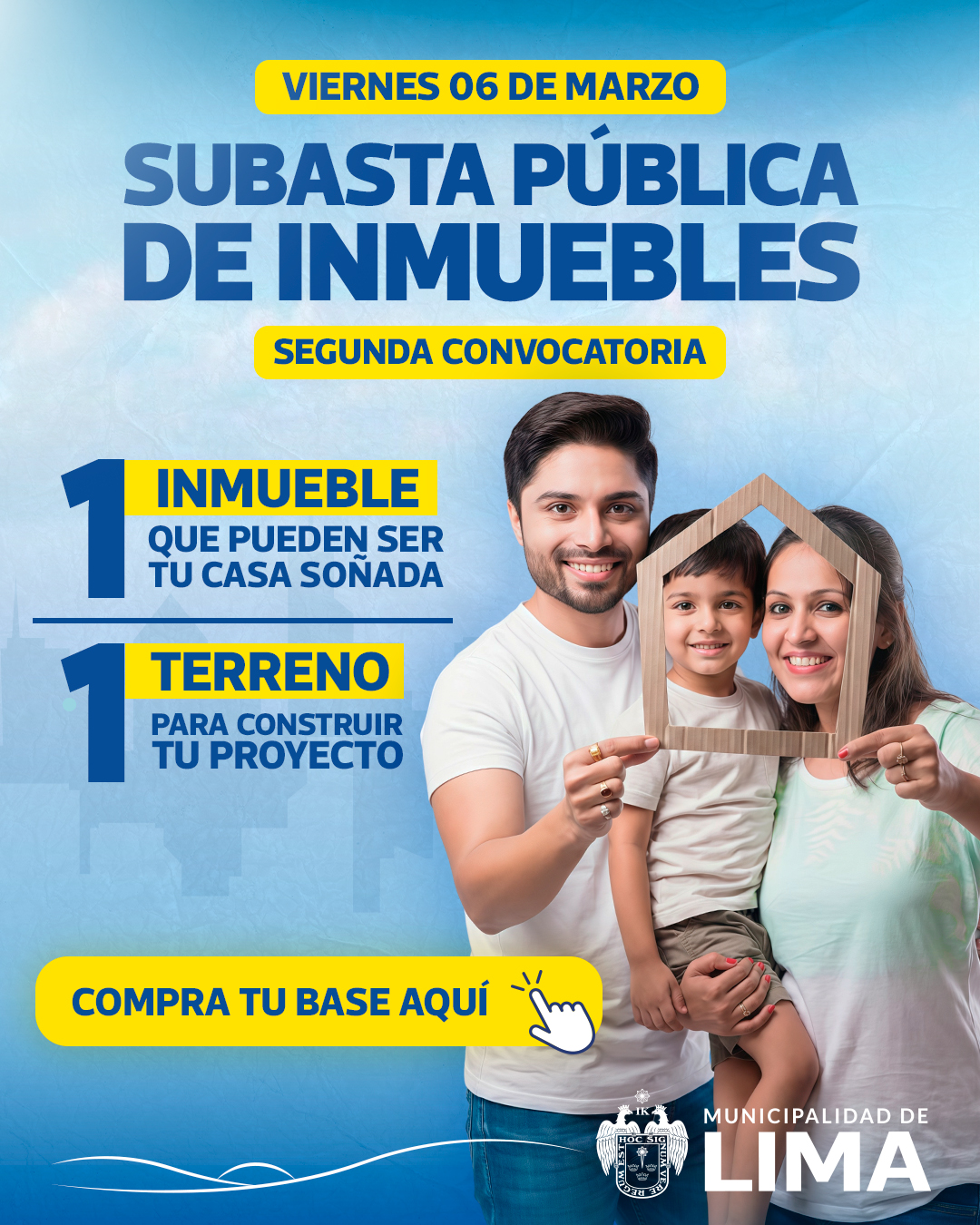 SUBASTA  PÚBLICA DE INMUEBLES N° 02-2025-EMILIMA-FOMUR-MML-SEGUNDA CONVOCATORIA
