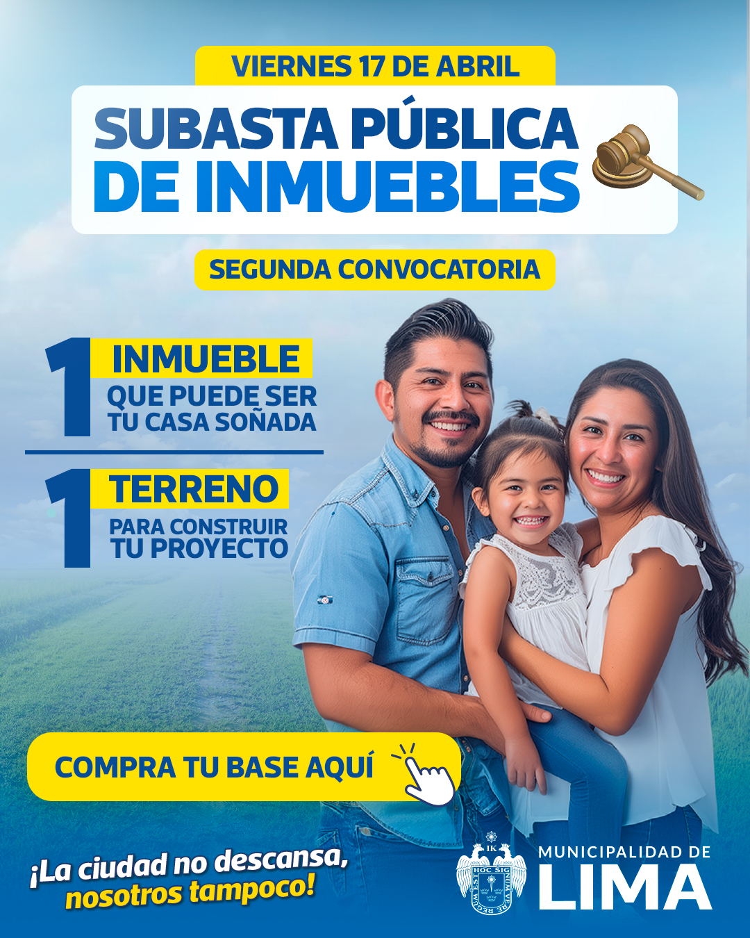 SUBASTA  PÚBLICA DE INMUEBLES N° 02-2025-EMILIMA-FOMUR-MML-SEGUNDA CONVOCATORIA